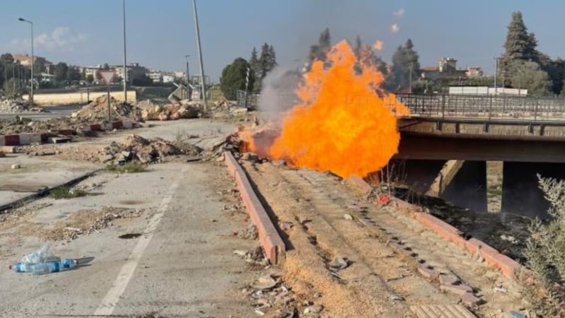 Hatay'da doğalgaz nedeniyle patlama oldu