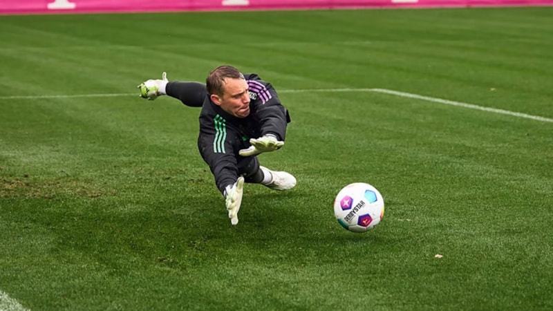 Manuel Neuer, 9 ay sonra idmanlara başladı