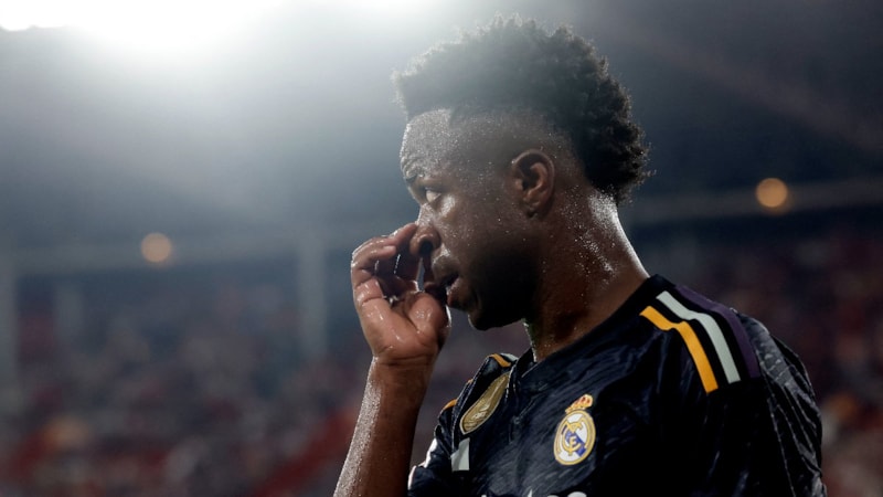 Real Madrid'de Vinicius Junior, 6 hafta forma giyemeyecek