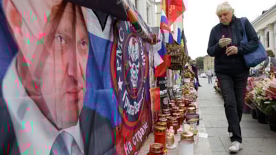 Düşen uçakta ölen Wagner lideri Prigojin Rusya'da anılıyor