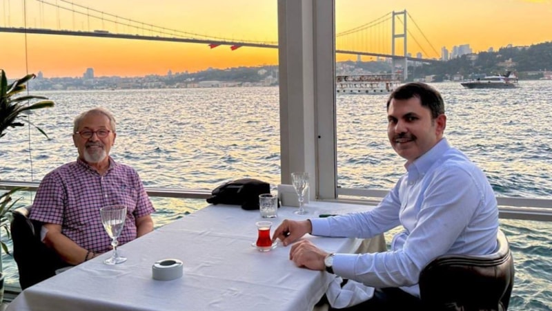 Murat Kurum ve Naci Görür'den 'afetlere karşı mücadele' buluşması