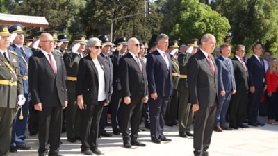 KKTC'de 30 Ağustos Zafer Bayramı kutlandı