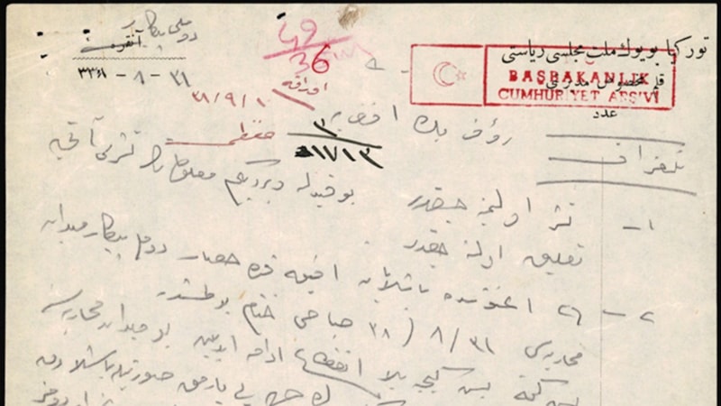 Büyük Taarruz’un en önemli detayları Atatürk’ün eliyle yazdığı telgrafta