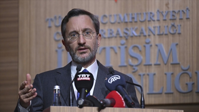 Fahrettin Altun: 101 yıl önce tüm dünyaya verdiğimiz mesajın dimdik arkasındayız