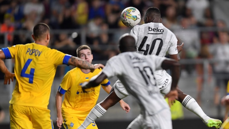 Beşiktaş - Dinamo Kiev maçının ilk 11'leri