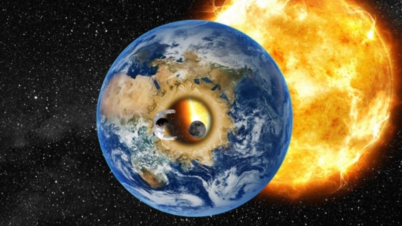 Dünya'nın ortasından diğer tarafa açılan bir çukura atlarsanız ne olur