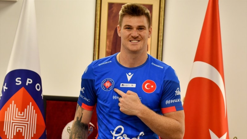 Halkbank'ın yeni transferi Perrin forma giymek için sabırsızlanıyor