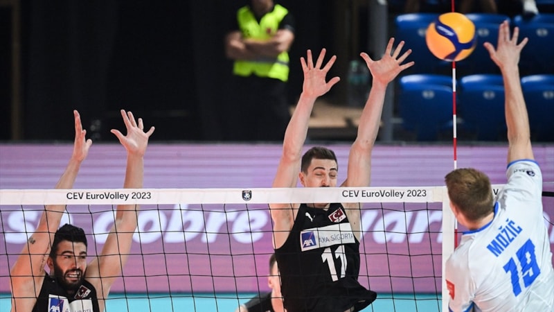 Filenin Efeleri, Slovenya'ya yenilerek Avrupa Şampiyonası'na veda etti