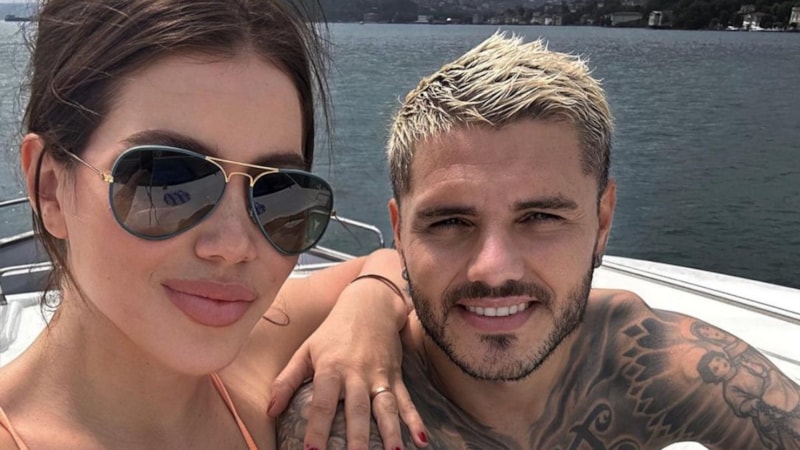 Wanda Nara ile Mauro Icardi'nin havuz keyfi