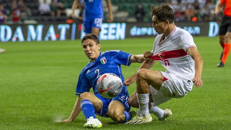 Ümit Milli Takım, İtalya'ya mağlup oldu