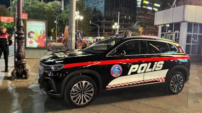 Togg polis aracı olarak Ankara yollarında