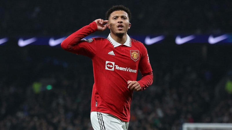 Manchester United, 85 milyon euroluk transferi Jadon Sancho'yu kadro dışı bıraktı