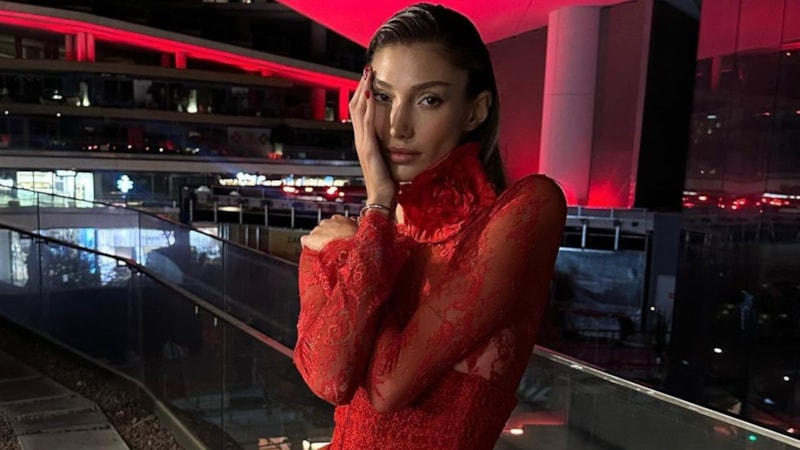 Şevval Şahin'in doğum günü tarzı