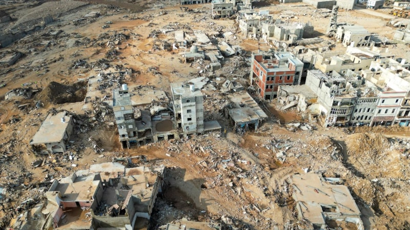 Sel felaketini yaşayan Libya'da son durum