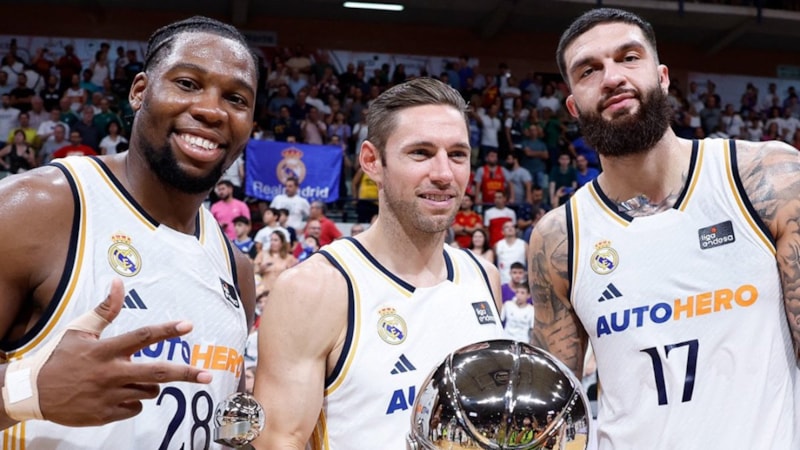 Unicaja Malaga'yı yenen Real Madrid, İspanya Süper Kupası'nı kazandı