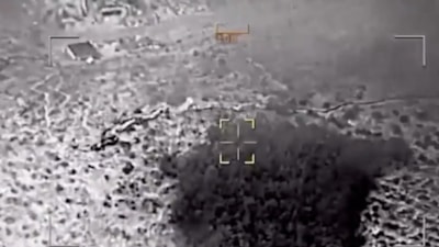 Azerbaycan Ordusu Ermeni birliklerini yerle bir ediyor! Operasyondan yeni görüntüler...