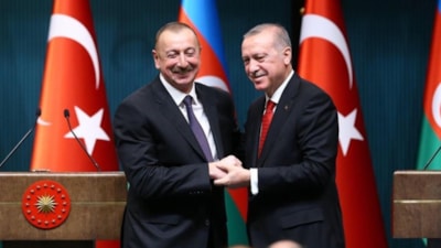 Azerbaycan Cumhurbaşkanı Aliyev'den Cumhurbaşkanı Erdoğan'a teşekkür