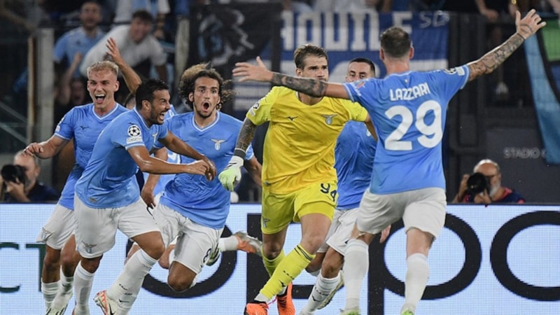 TARİHE GEÇTİ! Şampiyonlar Ligi'nde tarihi an! Lazio kalecisi Ivan Provedel tarih yazdı..