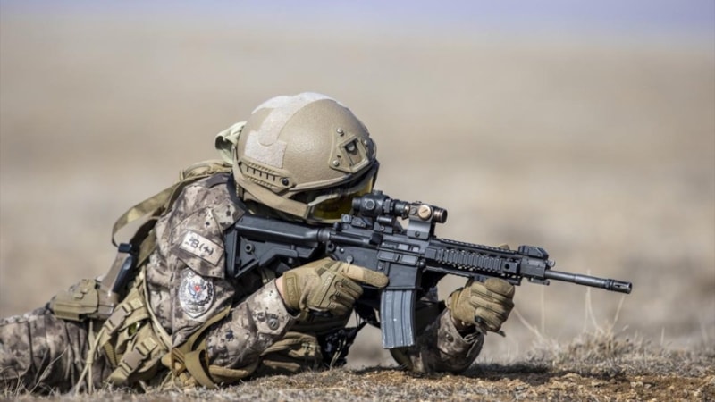 Suriye'nin kuzeyinde 5 PKK'lı terörist öldürüldü