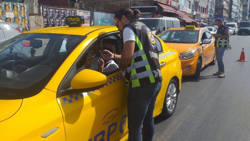 İstanbul'da taksi denetimi! Ceza yağdı...