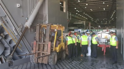 Türkiye'den Libya'ya bir sevkiyat daha! TCG Sancaktar gemisi ikinci seferini yaptı