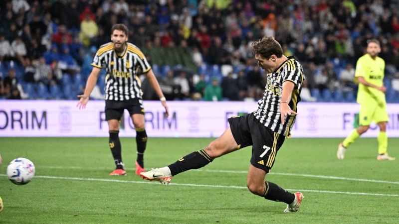 Juventus, Sassuolo'dan 4 yedi