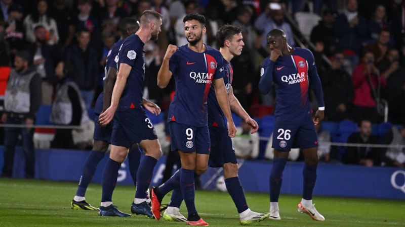 Paris Saint-Germain'den Olimpik Marsilya'ya fark