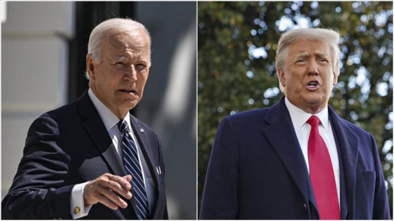 ABD'de 2024 başkanlık seçimleri anketi: Biden, Trump'ın 9 puan gerisinde çıktı