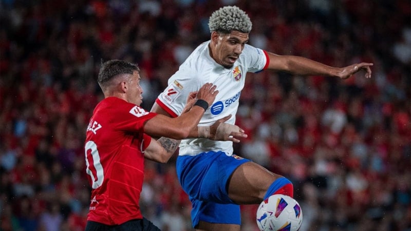 Barcelona, Real Mallorca'dan çelme yedi