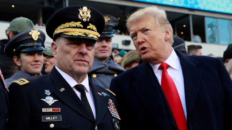 Donald Trump, ABD Genelkurmay Başkanı Milley için idam istedi