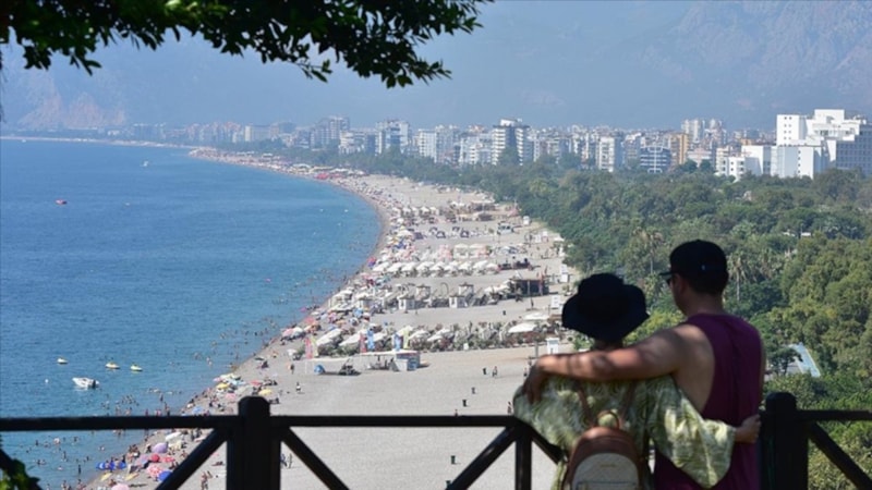 Antalya, 8 ayda 10,8 milyon turist ağırladı