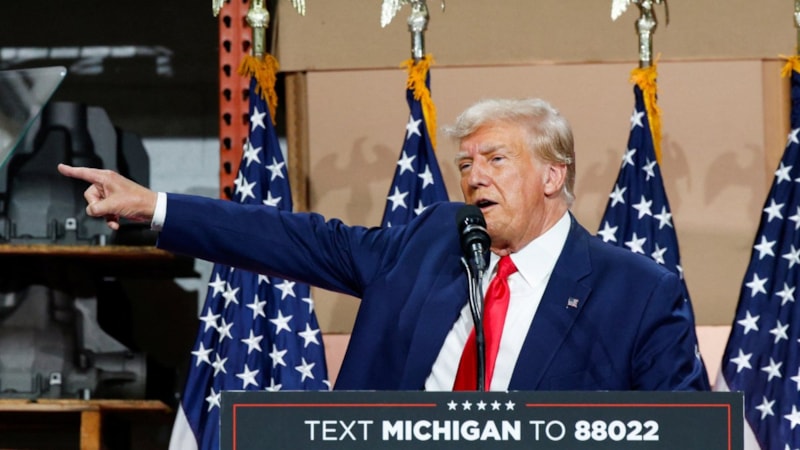 Donald Trump'tan Joe Biden'a ağır sözler: Çürümüş ve çarpık