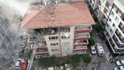 Şirinevler'de doğalgaz patlaması: Ensonhaber ekibi olay yerinde