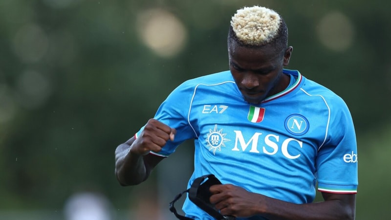 Napoli'den Osimhen açıklaması: Yanlış anlaşıldı