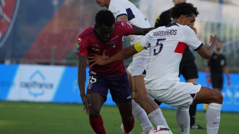 PSG, Clermont deplasmanında 2 puan bıraktı