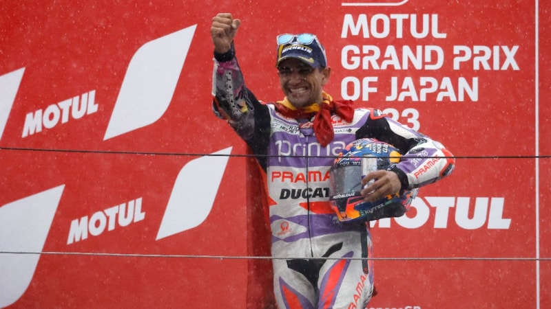 Jorge Martin, MotoGP Japonya Grand Prix'sinde zafere ulaştı