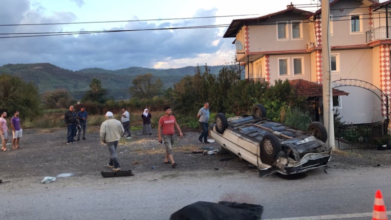 Muğla'da meydana gelen trafik kazasında 1 kişi öldü