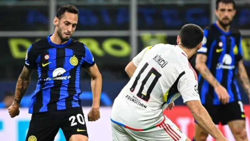 Inter, Benfica'yı tek golle mağlup etti