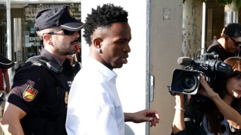 Real Madridli Vinicius Junior, mahkemede ifade verdi!