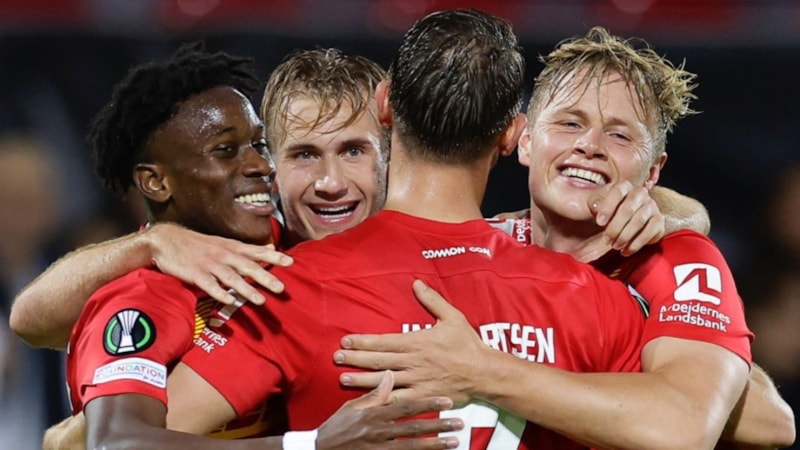 Fenerbahçe'nin grubunda Nordsjaelland, Ludogorets Razgrad'ı 7 golle devirdi