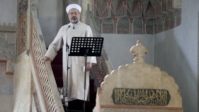 Diyanet İşleri Başkanı Ali Erbaş, Saraybosna'da hutbe irat etti