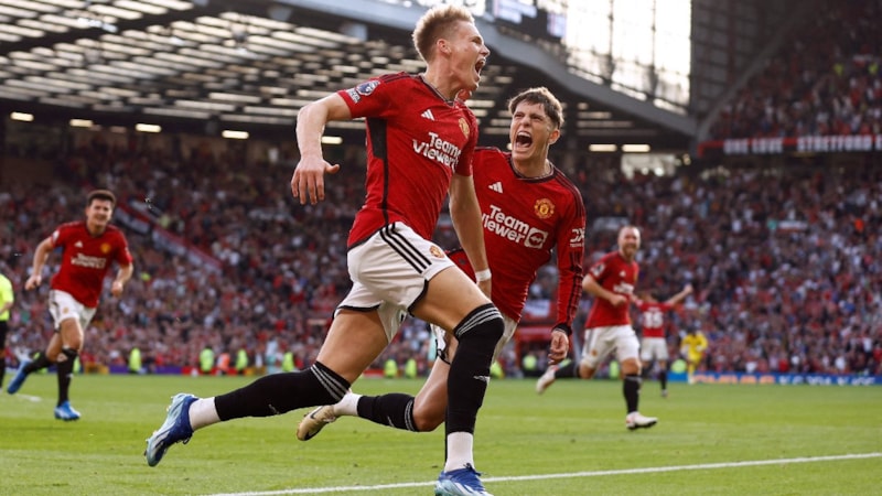 Manchester United, uzatma dakikalarında Brentford'u mağlup etti