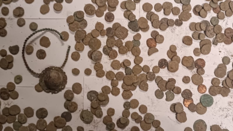 Kayseri'de tarihi eser kaçakçılığına darbe! 773 adet tarihi sikke ele geçti