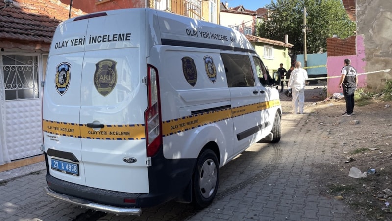Edirne'de silahlı kavga: 1 ölü 1 ağır yaralı