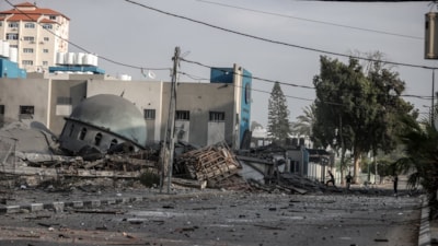 İsrail hava saldırılarında Gazze Şeridi'nde 7 cami yıkıldı