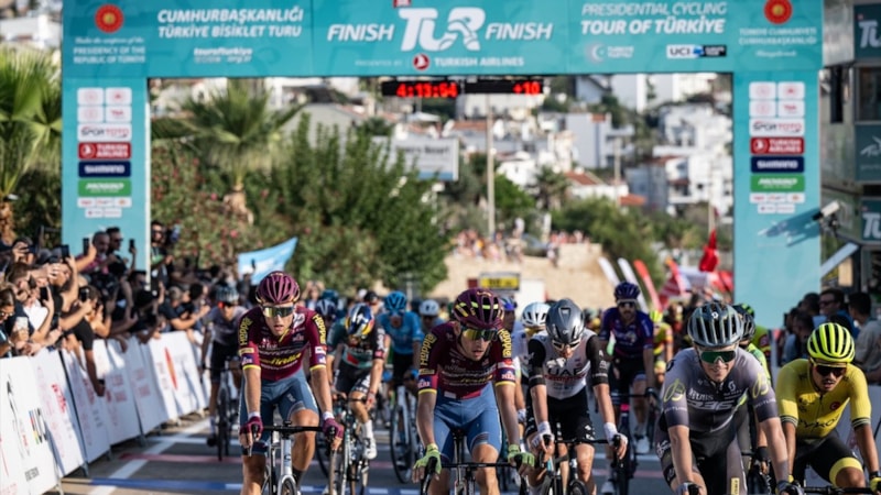 58. Cumhurbaşkanlığı Türkiye Bisiklet Turu'nun Kemer-Kalkan etabı tamamlandı