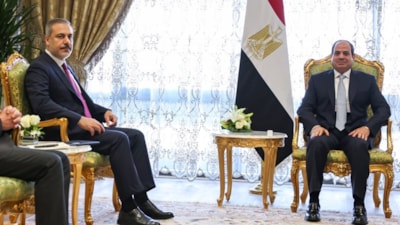 Dışişleri Bakanı Fidan, Mısır Cumhurbaşkanı Sisi'yle görüştü