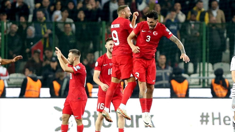 Letonya'yı deviren A Milli Futbol Takımımız, EURO 2024'ü garantiledi