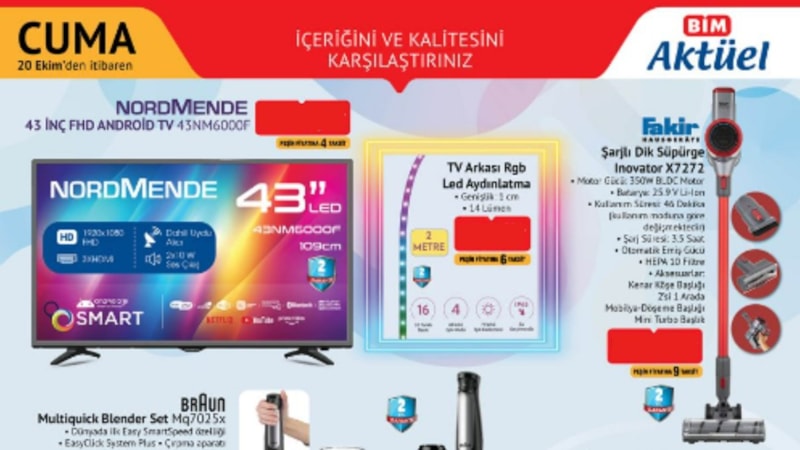 BİM’de dev fırsat sizi bekliyor! Çift yönlü ısıtıcı, Blender seti, Nevresim seti…