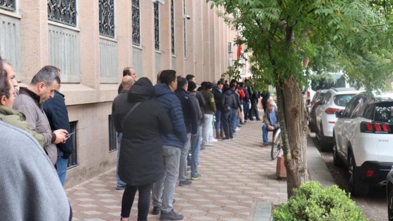 Eskişehir’de esnafın madeni para kuyruğu